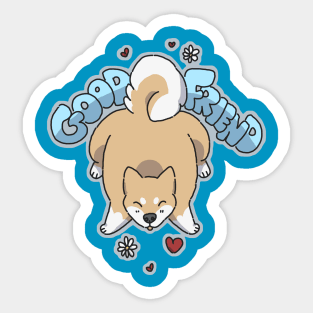 Good Friend Sticker